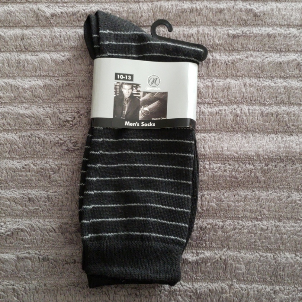 NWT National Men's Dress Sock Sz.10-13